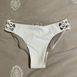 Lulu lemon white bikini bottom